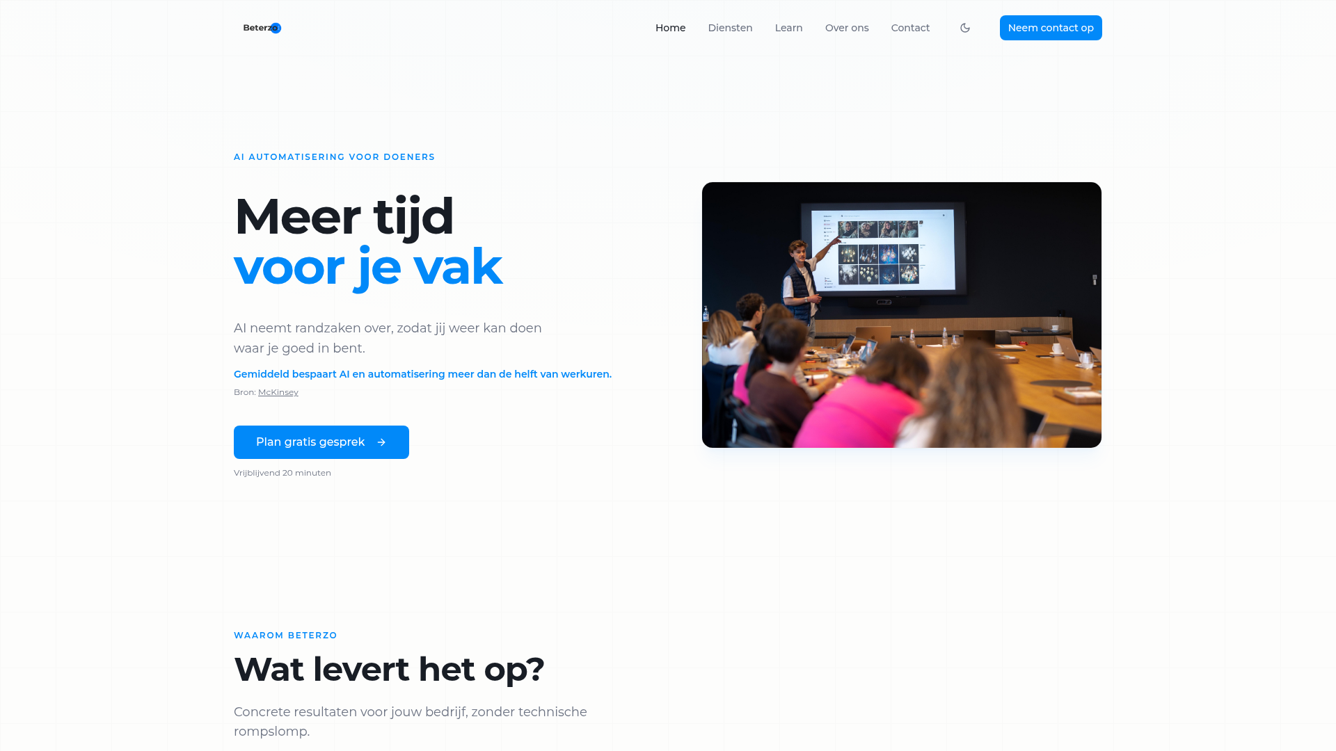 Website van BeterZo