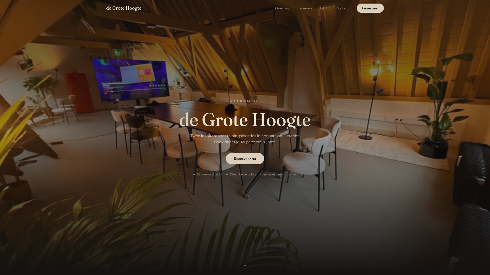 Website van de Grote Hoogte